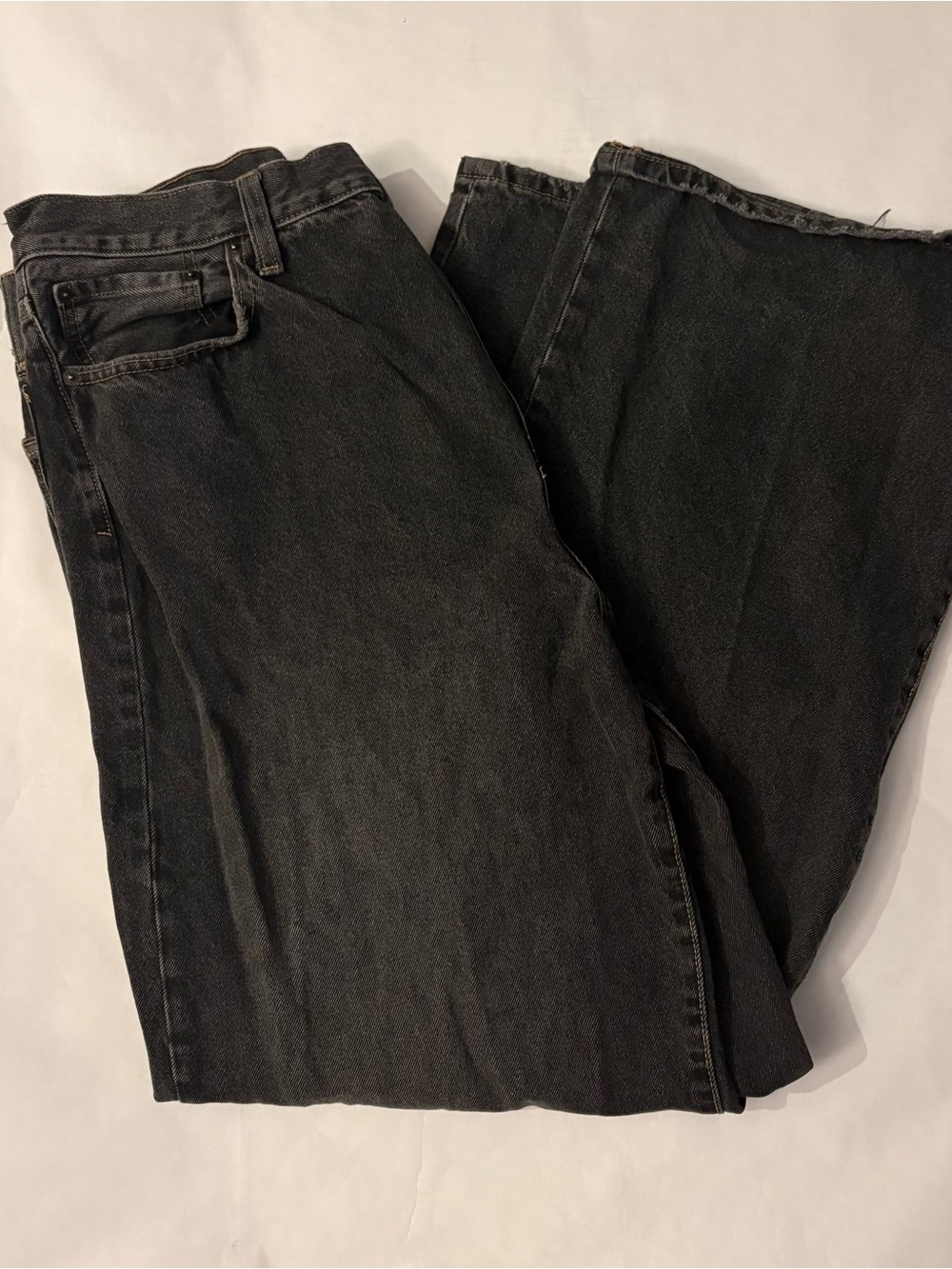 PacSun Black Wide-Leg Jeans